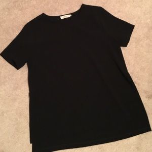Black top with slits up both sides