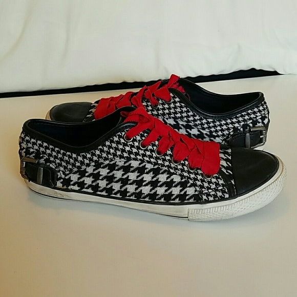 ALDO Tweed Houndstooth Sneakers