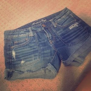 American Eagle jean shorts