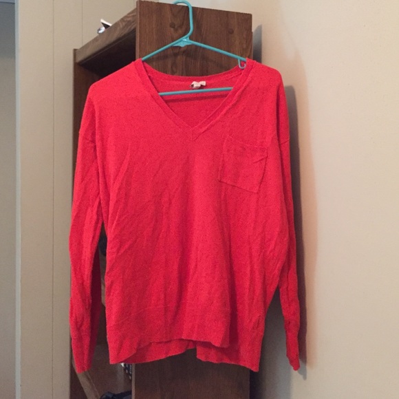Red Gap Sweater