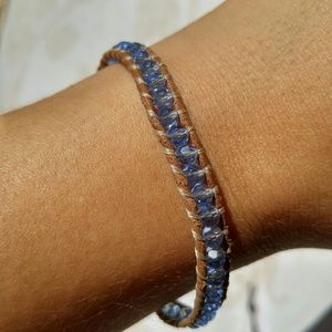 Leather wrap bracelet
