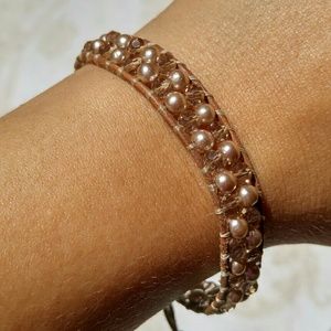 Leather wrap bracelet