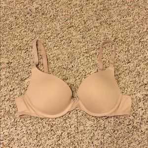 PINK buff/nude 34A wear everywhere push-up bra!