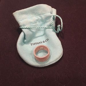 Monday Must sell! Tiffany & Co. Somerset ring sz 7