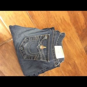 True religion size 27 jeans.