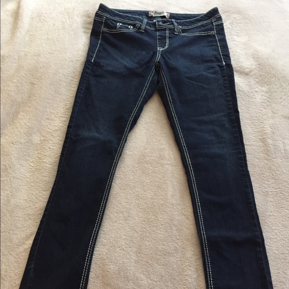 Fragile Skinny-Leg Jeans