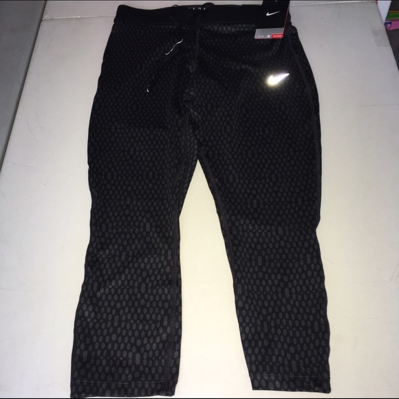 Women's Nike relay Dri-FIT Foldover Capri Running - Picture 3 of 4