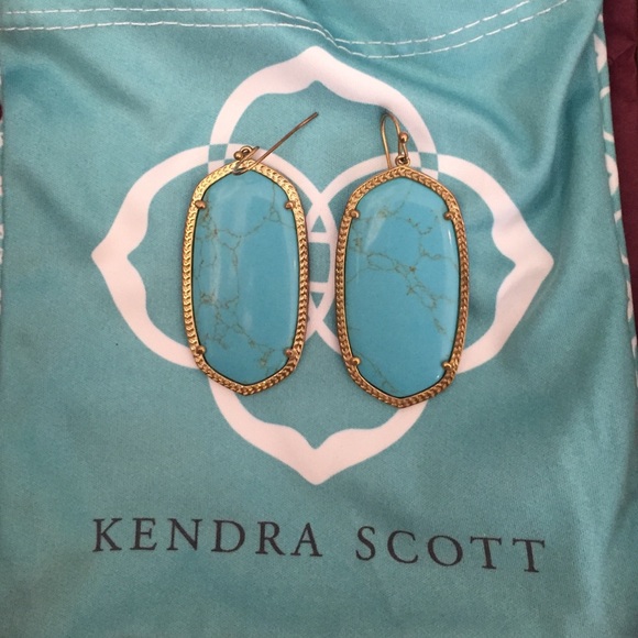 Kendra Scott Turquoise earrings