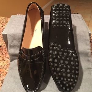 Paolo Bentini Women's Patent Driving Moccasin.