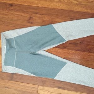 Outdoor Voices Two-Tone Warm Up Legging