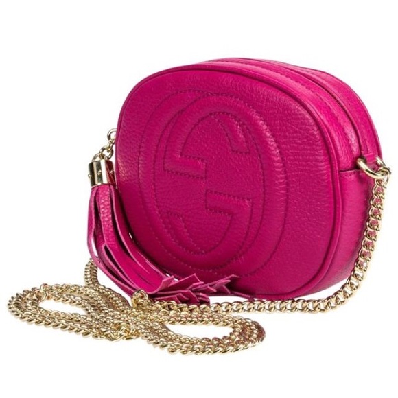 Gucci Handbags - Gucci soho crossbody bag in pink.   NOTRADES