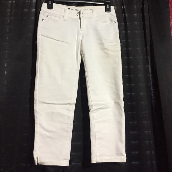 White capris size 0/1 - Picture 1 of 1