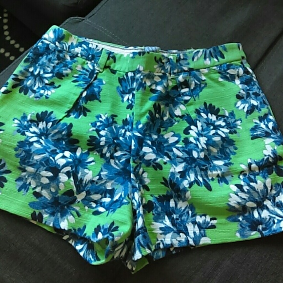 Floral J.Crew shorts