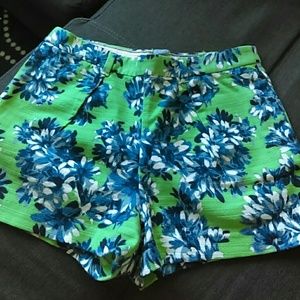 Floral J.Crew shorts