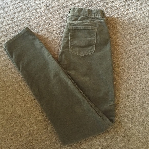J. crew High Rise Skinny Fit Cords