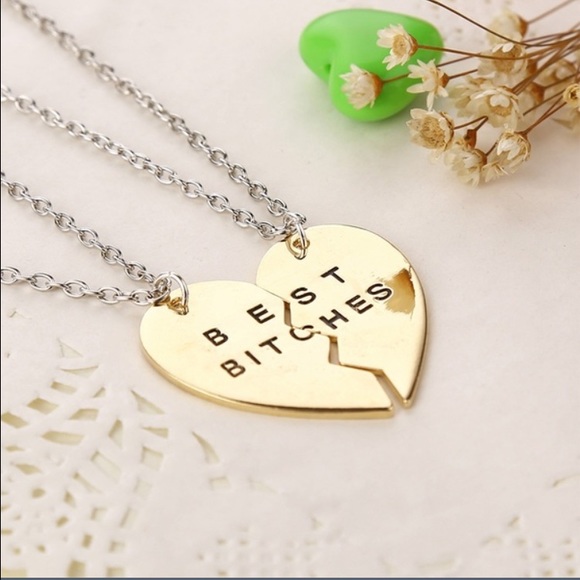 Jewelry - "Best Bitches" friendship necklace