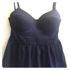Navy blue Tobi tank.