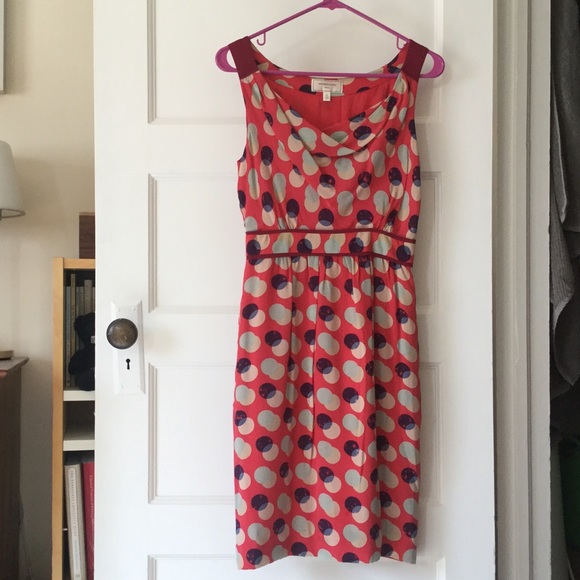 Anthro Moulinette Soeurs Here and There Silk Dress