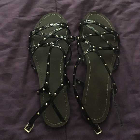 Black sandals
