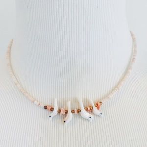 💐SPRING!💐Heishi Necklace: Little Birds