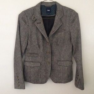 GAP herringbone blazer