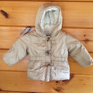 Baby Gap Fur Lined Very Warm Jacket 12-18M