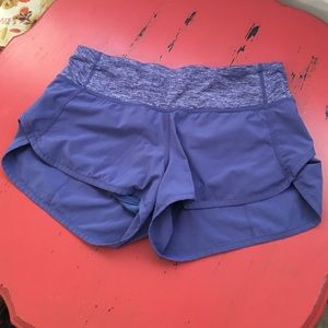 Lululemon Speed Shorts Size 4