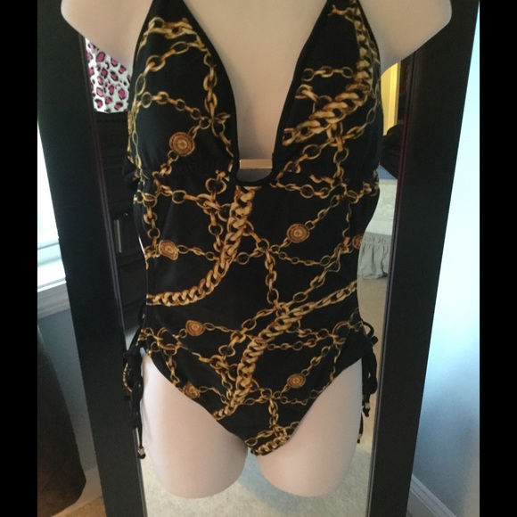 Brand new Kardashian bathing suit.