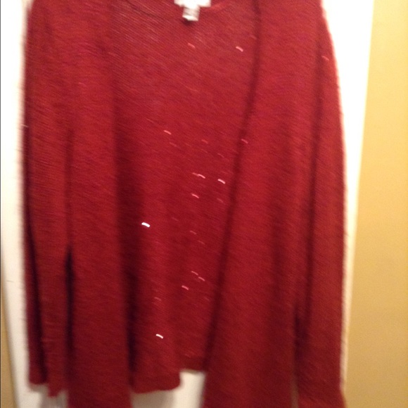 Red sweater