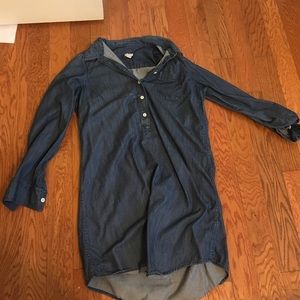Jcrew chambray dress. Size medium.