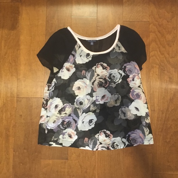See through flowy top