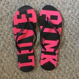 Victoria's Secret PINK flip flops