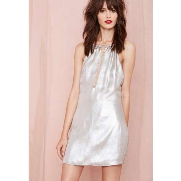 Nasty Gal In A Flash Halter Dress - Picture 1 of 4