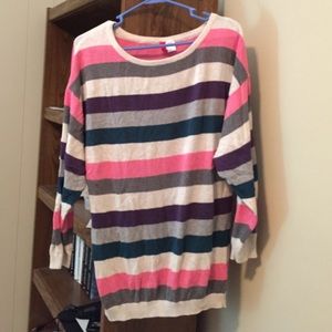 Multicolor Striped Sweater