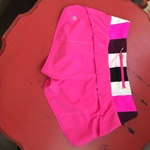 Lululemon speed shorts- size 4. NWOT.