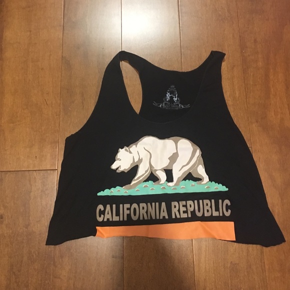 California republic crop top
