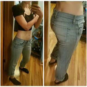 🍀Lucky Brand Tomboy Crop Jeans🍀