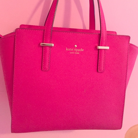 Pretty hot pink Kate Spade bag - Picture 1 of 1