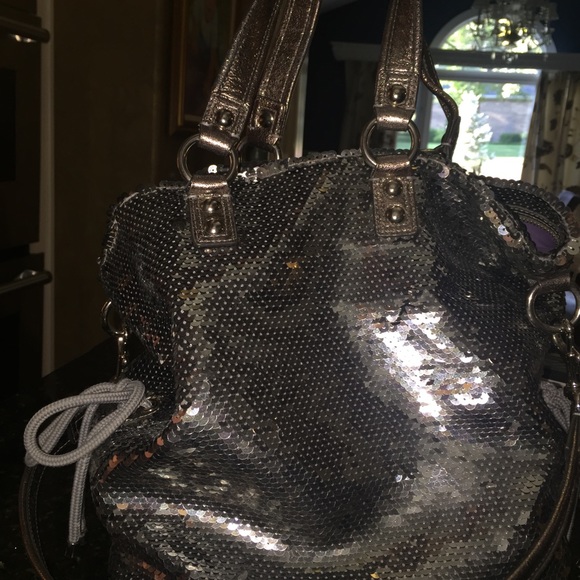 Sequin Coach Poppy Bag - Picture 3 of 3