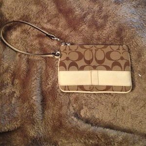 Coach wristlet