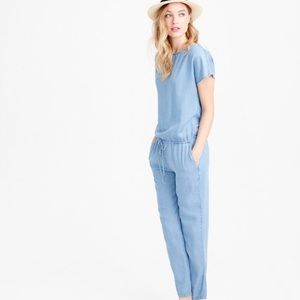 Brand new Relaxed chambray jumpsuit!!!