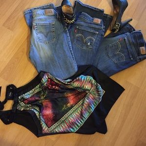 Levi bundle deal inseam for all 31