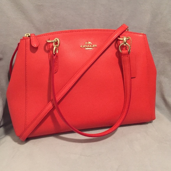 Coach Crossgrain Leather Christie Carryall - Picture 2 of 4