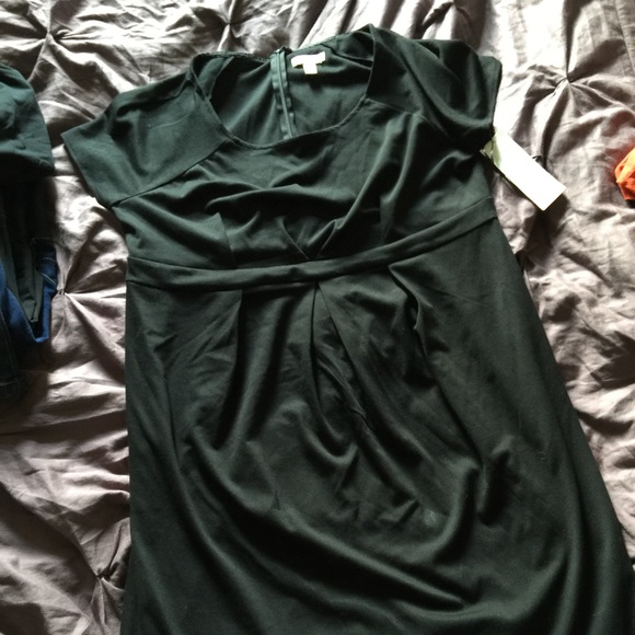 Black maternity dress