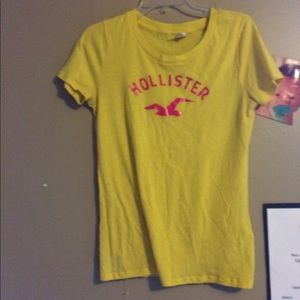 Yellow Hollister T-shirt