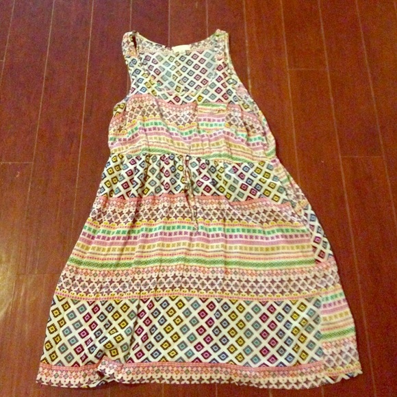 Forever 21 Plus tribal print dress