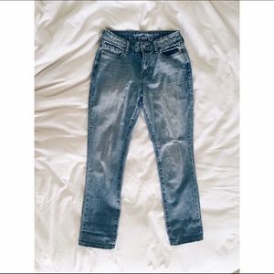 Old Navy Straight High Rise Denim Pants