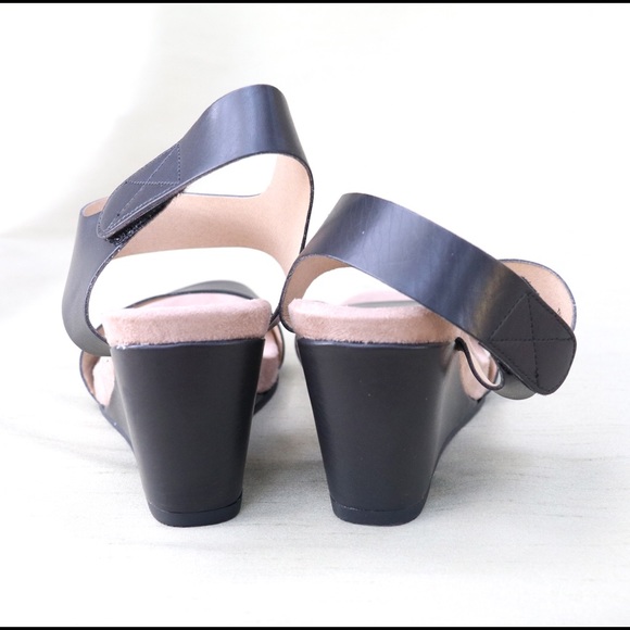 NIB Chinese Laundry leather wedges - Picture 3 of 4