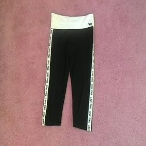 Victoria's Secret Pink Cropped Leggings