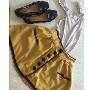 Button Down Vintage Style Skirt